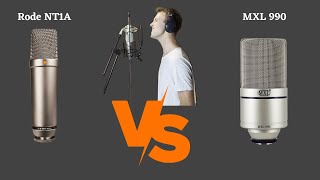 Video thumbnail for RODE NT1A VS MXL 990 - VOCALS MIC TEST! by Isaac's music lessons
