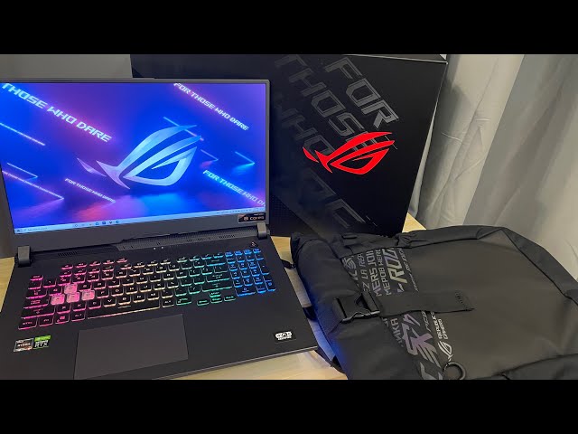 Laptop Asus Gaming ROG Strix G713RM- LL016W (R7-6800H/ 16GB/ 512GB SSD/ 17.3Inch WQHD, 240Hz/ RTX3060 6GB/ Win10/ Gun Metal/ Balo/ 2 Yrs)