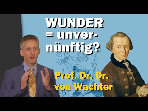 Aufklärung vs. Wunder, Willensfreiheit & Schöpfung| Prof. Dr. Dr. D. von Wachter | Rehe 2025