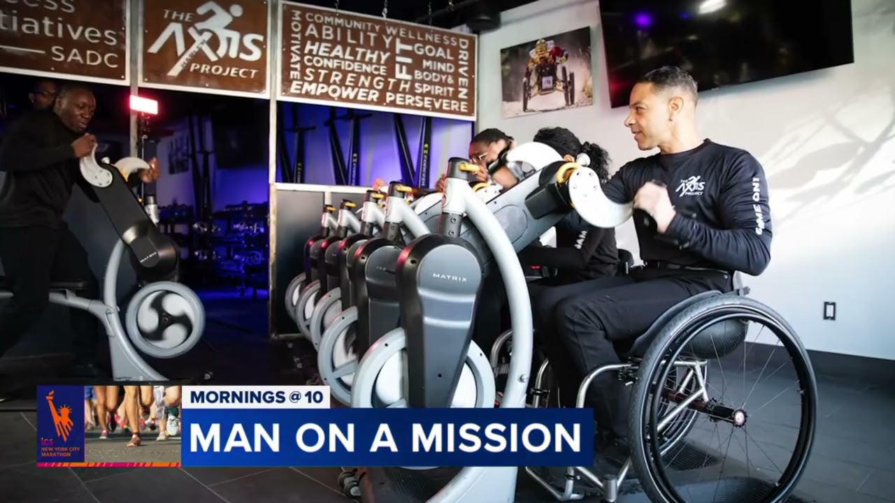 George Gallego to take part in NYC Marathon using manual wheelchair to save The Axis Project