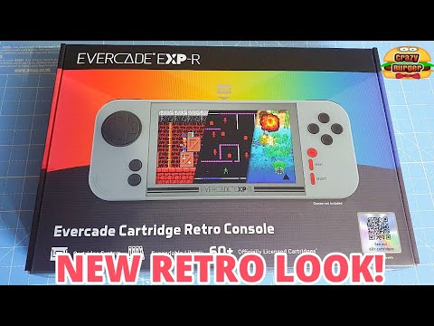 Evercade EXP-R Solo - Same Handheld NEW Retro Look!