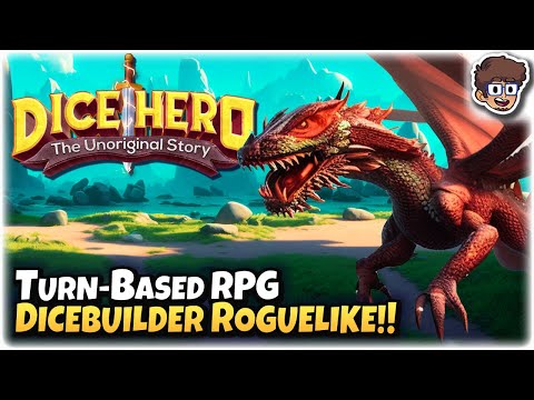Dicebuilder Turn-Based RPG Roguelike! | Let's Try Dice Hero: The Unoriginal Story