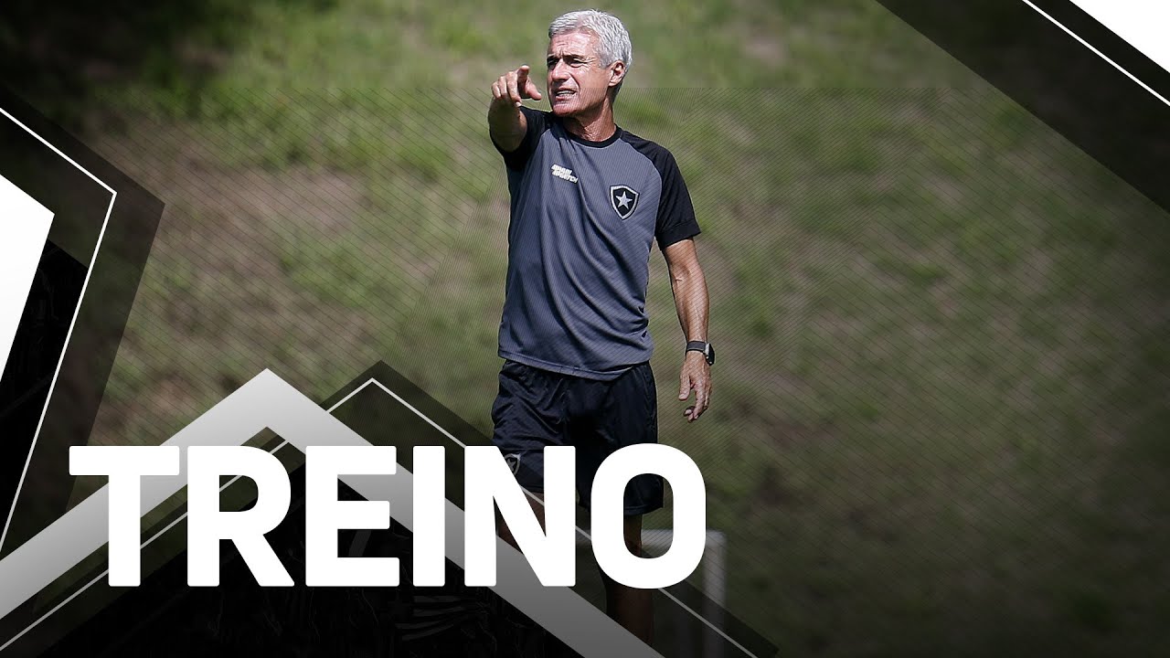 VÍDEO: Botafogo divulga imagens de treino no Lonier, com Eduardo na transição