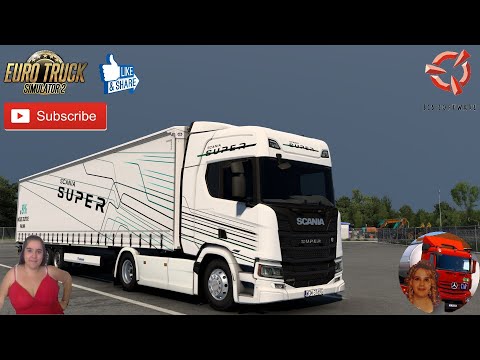 Euro Truck Simulator 2 (1.47) New 2023 Scania Next Gen Super Edition First Look + DLC's & Mods