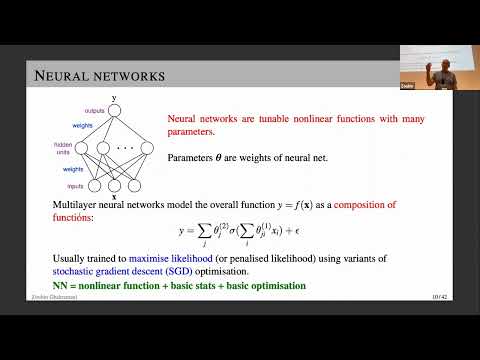 Zoubin Ghahramani  Probabilistic machine learning and AI