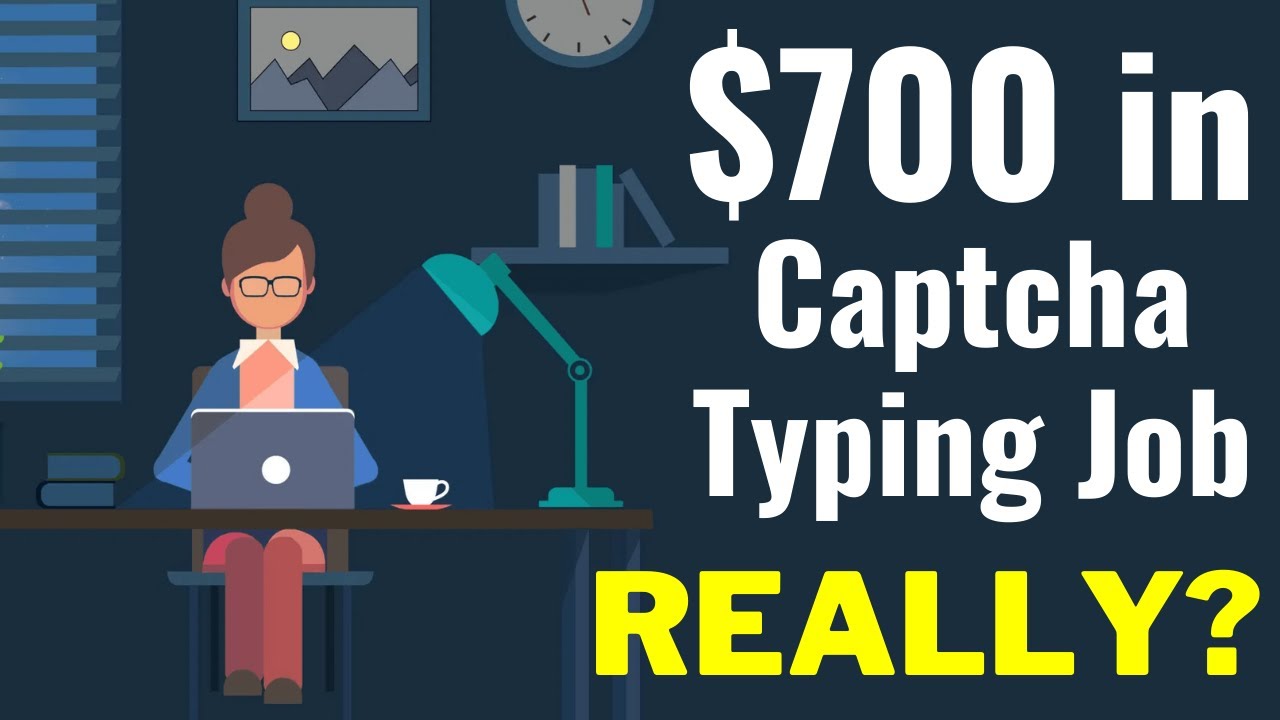 3 Legit Captcha Typing Job Websites