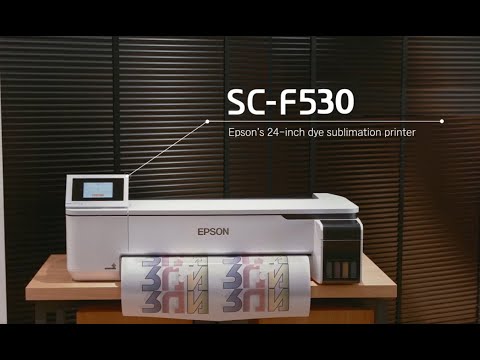 Epson surecolor sc f530 desktop dye sublimation textile prin...
