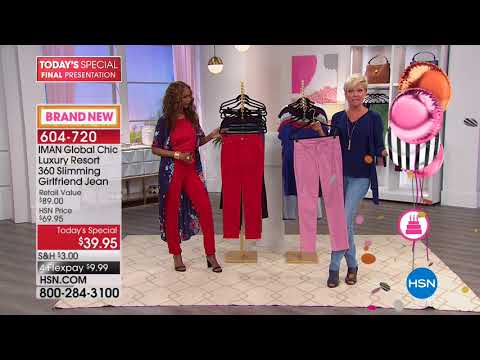HSN | IMAN Global Chic Fashions Celebration 06.30.2018 - 09 PM
