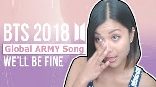 Global ARMY Song for BTS REACTION  YOURE ALL SO TA