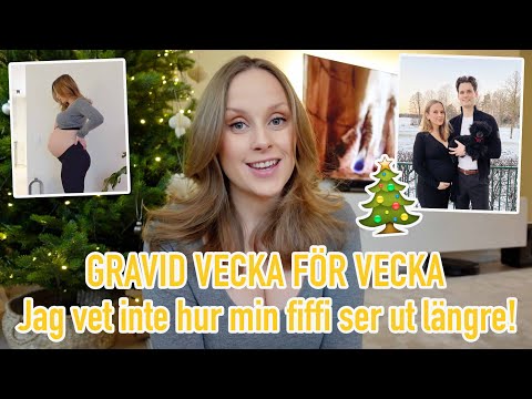 Gravid vecka 31 | Uppesittarkväll, en lugn jul & graviditetsillamående...