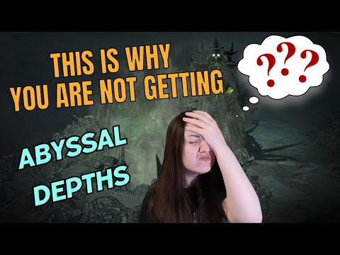 [POE 3.25] THIS is why you are not getting Abyssal Depths!