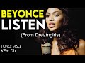 Beyoncé - Listen - Karaoke Instrumental - Male