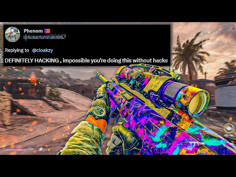 "impossible you're doing this without hacks" - Warzone 2