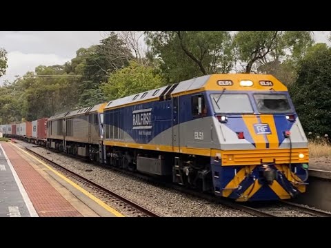 Ghan Locos, Triple EL’s On 6KA9 And More! - Freight Trains In The Hills - Ep #12