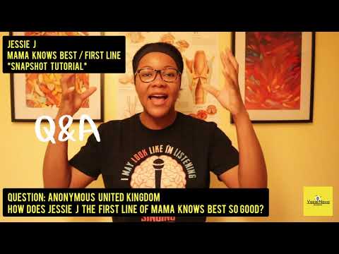 MAMA KNOWS BEST | JESSIE J Quick Vocal Tutorial