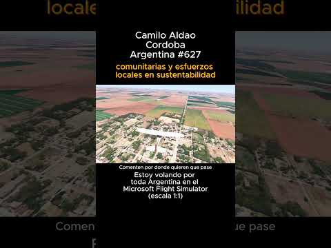 Camilo Aldao, Cordobadesde el Microsoft Flight Simulator #camiloaldao #cordoba #msfs #joaha45