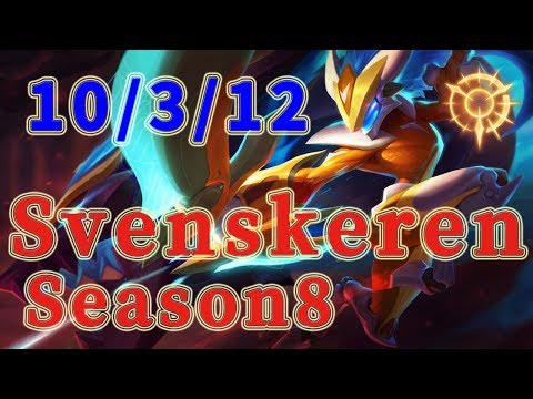 C9 Svenskeren Kindred Jungle vs Skarner Patch 8.18