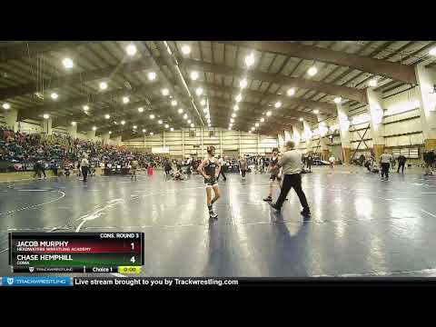 97 Lbs Cons. Round 3 - Chase Hemphill, COWA Vs Jacob Murphy, Headwaters Wrestling Academy 8ac8