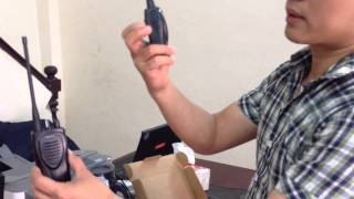 Hướng dẫn sử dụng bộ đàm