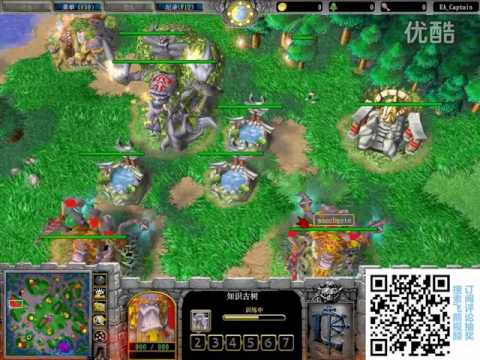 【古老的蹲坑流】魔兽争霸大帝解说 ReMinD vs HopeStar TR