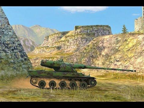 AMX 50 120: 4600 damage , 4 kill's - WOT BLITZ - French heavy tank 🇫🇷