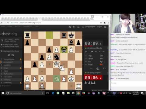 Taking a phone call while playing IM MeneerMandje in hyperbullet berserk