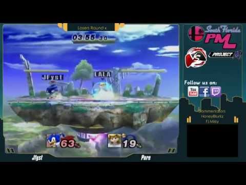 Smash @ Skyloft 8/21 - Winners Semi - Jfyst (Sonic) vs Pure (Peach)
