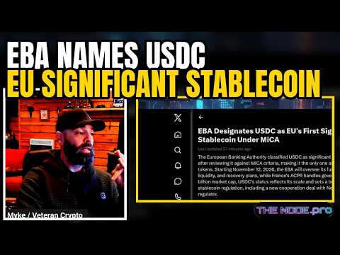 EBA Names USDC the EU's First Significant Stablecoin Under ...