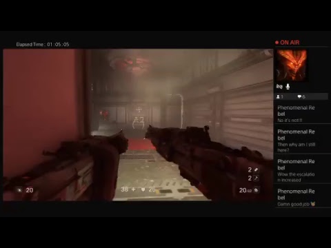 Badass livestream Wolfenstein 2