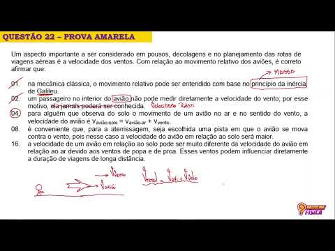 Questão 22 UFSC 2022 - Prova Amarela