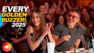 Every GOLDEN BUZZER Moment on AGT 2025!