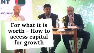 For what it is worth - How to access capital for growth  image