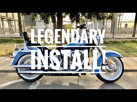 Why Didn't I Do This Sooner??  My Harley-Davidson Softail will never be the same! LEGEND SUSPENSION
