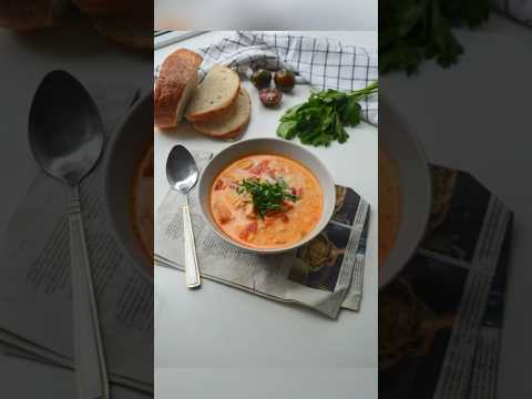 Creamy Chicken Pasta Soup