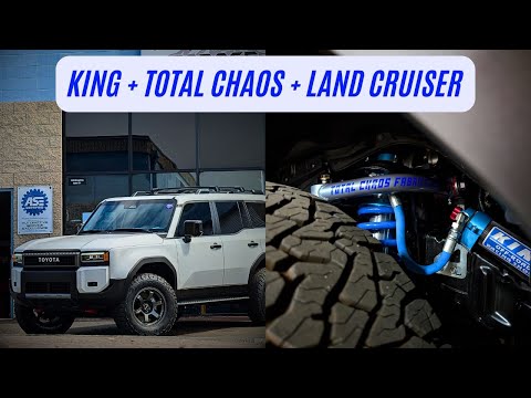 How To Install UCAs And Shocks On A Land Cruiser LC250 / KING SHOCKS + TOTAL CHAOS
