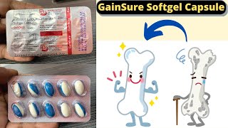 GainSure Softgel Capsule Uses & Benefits | Calcitriol, Calcium Carbonate & Zinc Soft Gelatin Capsule