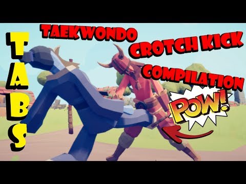 TABS | Taekwondo Crotch Kick Compilation | New Update May 2019