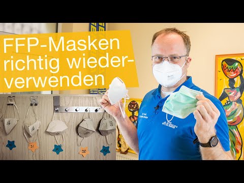 FFP-2 Masken richtig wiederverwenden ✅ FFP Masken durchwechseln oder erhitzen ❓