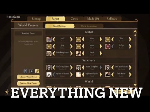 Everything new with Don’t starve together march QOL update