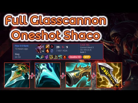 29 Kills Full Crit Shaco - S12 Ranked [League of Legends] Full Gameplay - Infernal Shaco