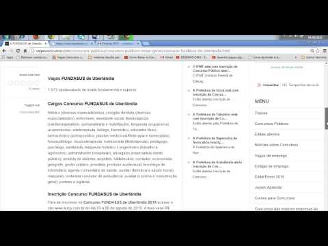 Concurso FUNDASUS - A Fundação de Saúde FUNDASUS de Uberlândia