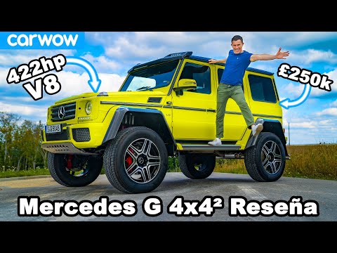 Mercedes G500 4×4² reseña – ¡vean por qué vale £250,000!