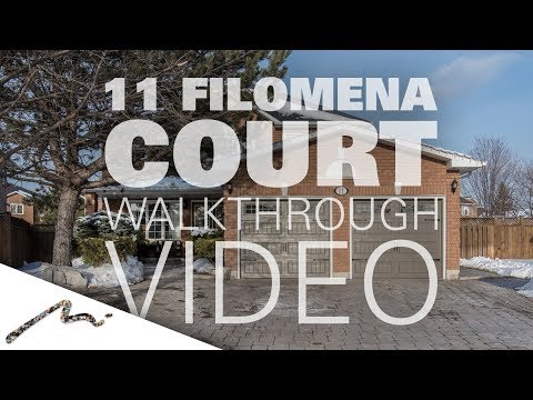 11 Filomena Court Walkthrough Video