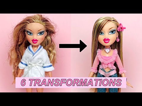 6 BRATZ TRANSFORMATIONS! | AzDoesMakeUp!
