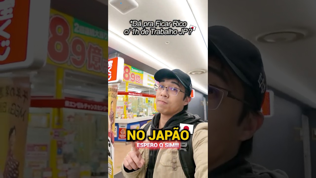 Dá pra ficar Rico com 1 Hora de Trabalho no Japão? 🇯🇵💸