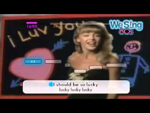 we sing 80's wii song list