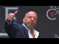 The Crowd Was Going Crazy Singing Triple H Theme Music WWE X Scotland Wwe Prowrestling Live