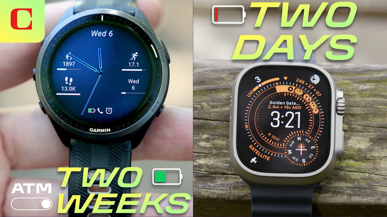 WILD Battery Life: Apple Watch Can't Come Close to Garmin | All Things Mobile