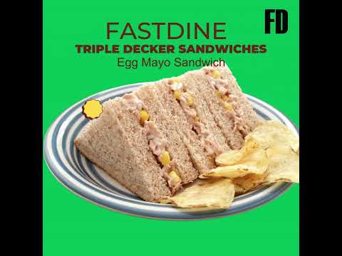 🥪 Triple Decker Sandwiches You Have to Try! | FastDine's Ultimate Sandwich Combo!