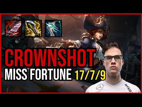 CROWNSHOT - MISS FORTUNE vs. EZREAL ADC | EUW DIAMOND | PATCH 11.1 | QUADRAKILL